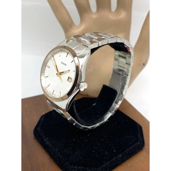 Rado Men's Watch R32184123 Hyperchrome Swiss Quartz Rose Gold Silver Steel 40mm - Picture 2 of 15